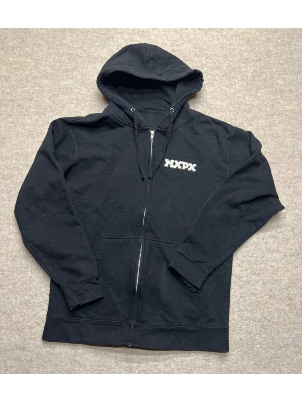 MXPX 2020 Between This World And The Next Black Full Zip Hoodie Men's Small - Picture 2 of 9